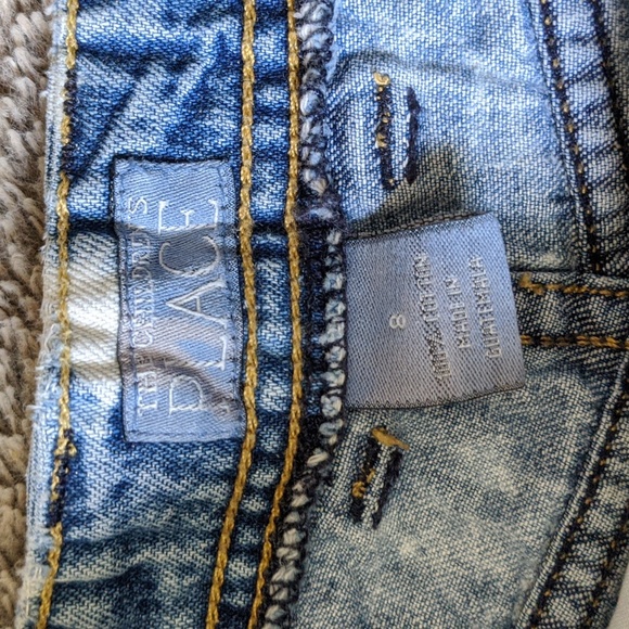 🌻 Distressed Denim Jean Shorts - Picture 2 of 8